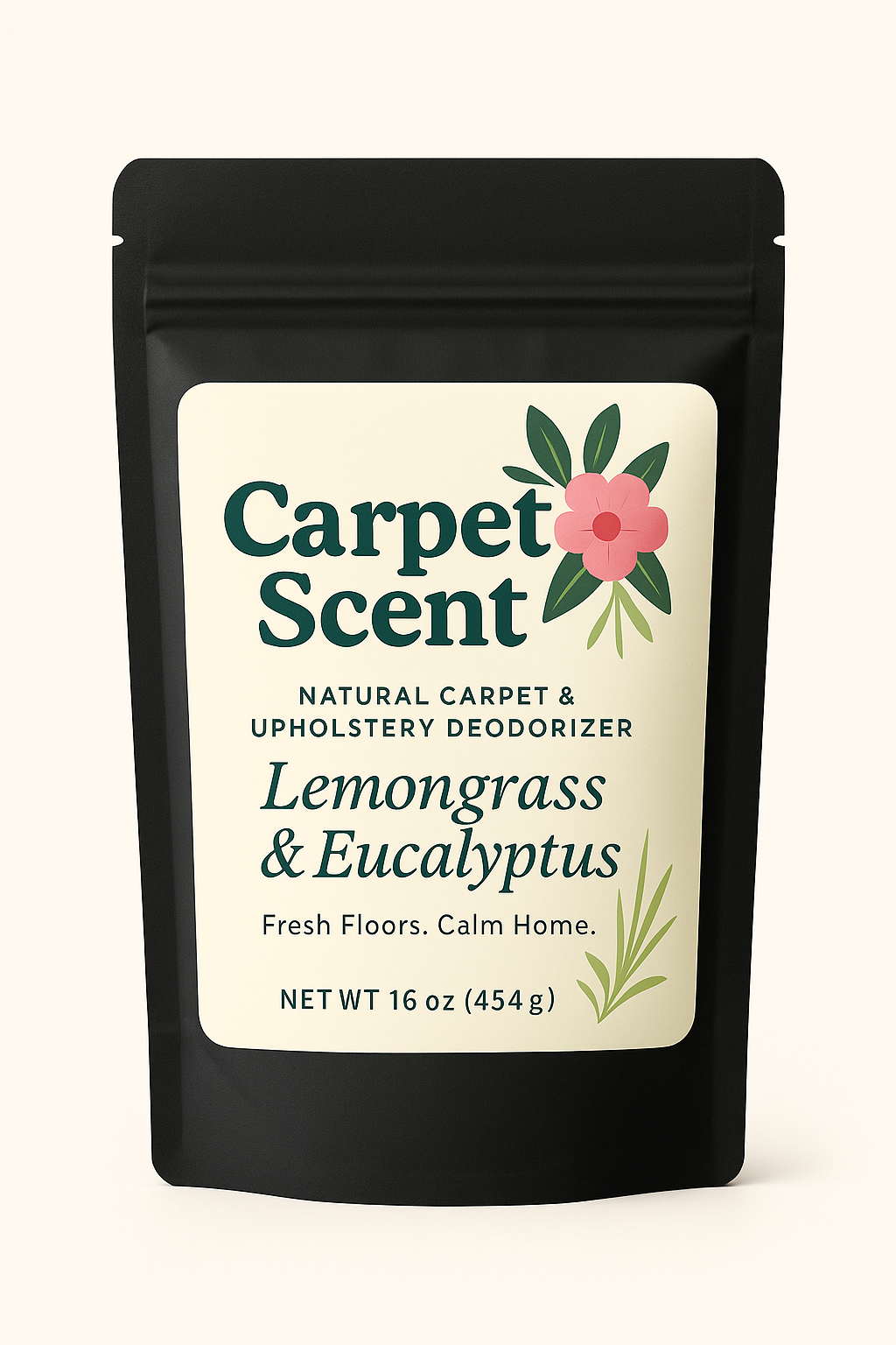Carpet Scent Lemongrass & Eucalyptus 16 oz Pouch